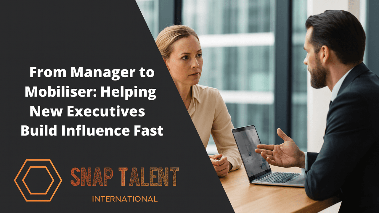 Helping New Executives Build Influence Fast